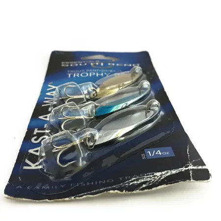 South Bend Essentials Kast-A-Way Blisgė, Auksinė/Nikelio/Mėlyna, 7g, #8451