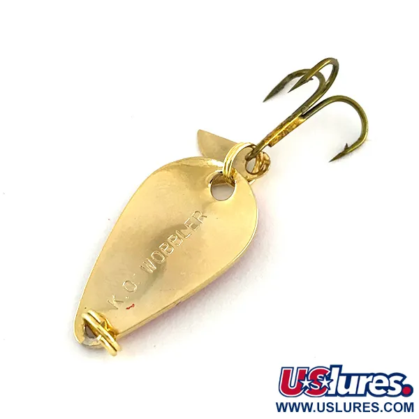 Acme K.O. Wobbler Vartiklė, Auksinė/Raudona, 3,5g, Sonic Flipper, #8460