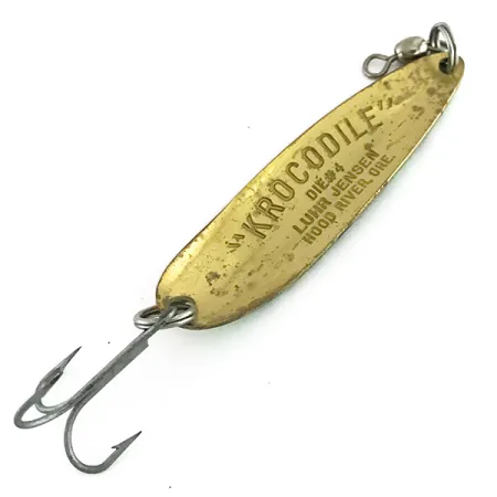 Luhr Jensen Krocodile Die #4 UV Blisgė, Fire Tiger, 14g, UV, #8466