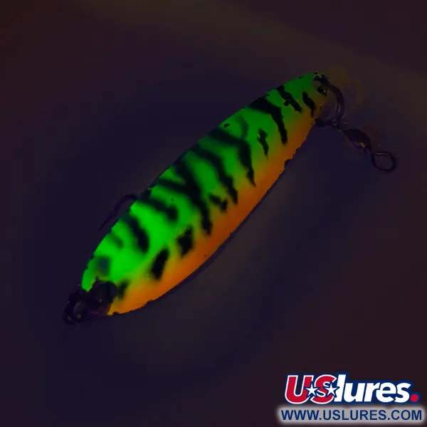 Luhr Jensen Krocodile Die #4 UV Blisgė, Fire Tiger, 14g, UV, #8466