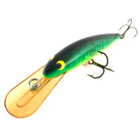 Bagley's Diving Bang-O-Lure Vobleris, Fire Tiger, 12,5g, UV, #8474