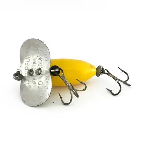 Fred Arbogast Jitterbug Paviršinis Masalas, Geltona, 7g, Liežuvėlis, #8477