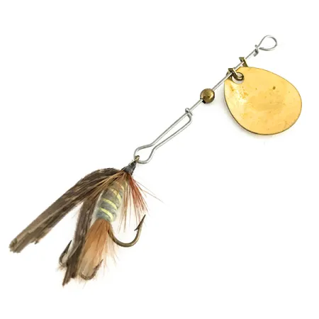 Jerry's Flies #707 Brown Hackle Sukrė, Auksas, 1.4g, JAV, #8485