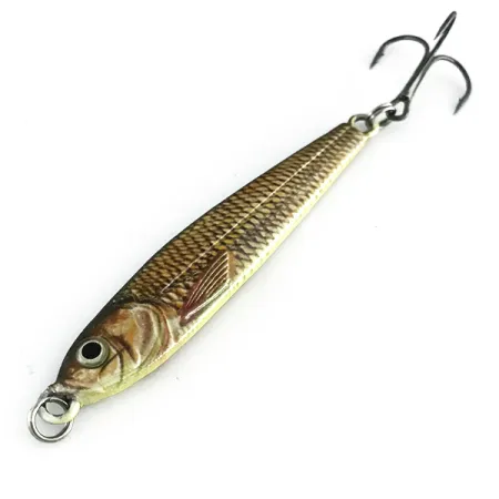 Cabela's Real Image Jig-N-Spoon Vartiklė, Gold Shiner, 28g, #8496