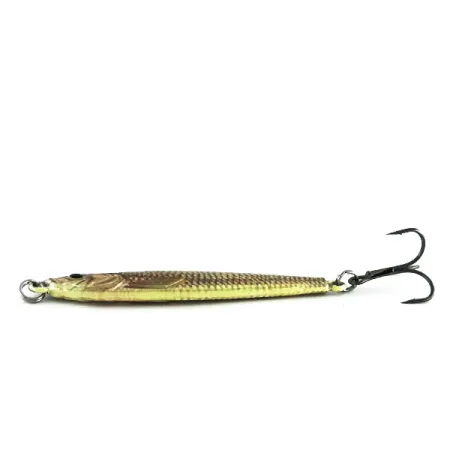 Cabela's Real Image Jig-N-Spoon Vartiklė, Gold Shiner, 28g, #8496