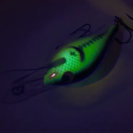 Renegade Little Diver vobleris, Žalias, 11g, UV reaktyvus, #8498