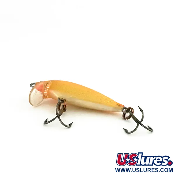 Rapala Countdown S4 skęstantis vobleris, Auksinė Oranžinė, 4g, #8503