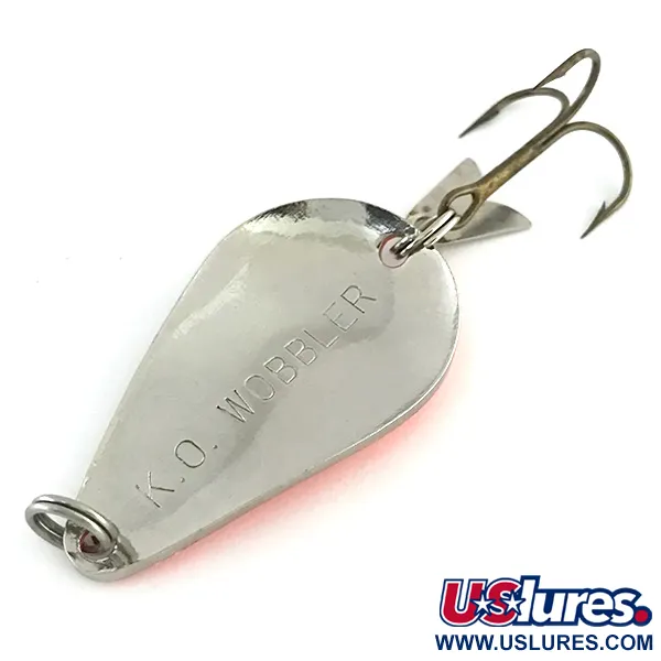 Acme K.O. Wobbler Blizgė, Sidabras/Oranžinė, 14g, V-plokštelė, #8507