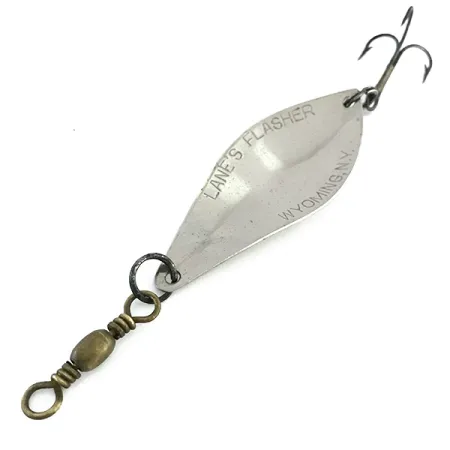 Lanes Tackle & Bait Lane's Flasher Blisgė, Nikelis, 14g, Vintage #8518