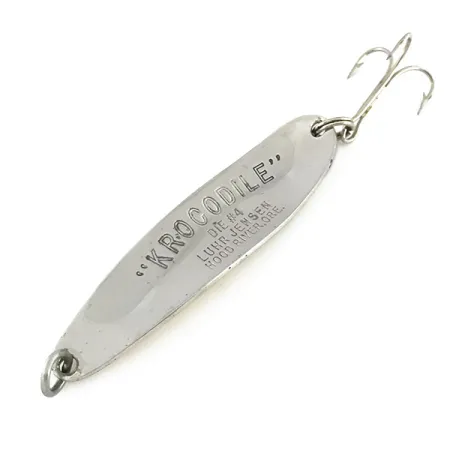 Luhr Jensen Krocodile Die #4 Vartiklė, Nikelis / Auksas, 14g, #8533