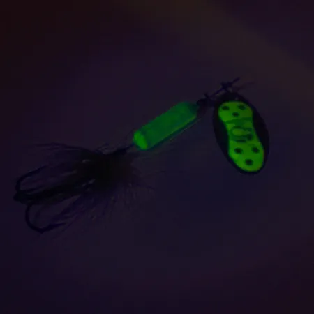 Worden’s Original Rooster Tail Sukriukė, Žalia/Šartrezas, 3,6g, #8538