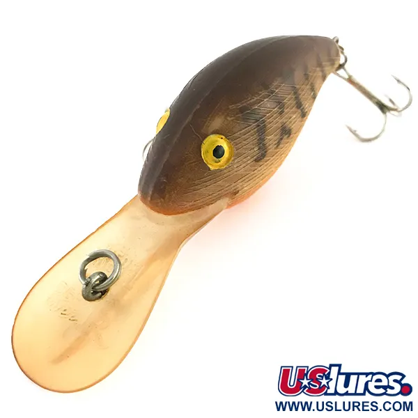 Rebel Deep Wee R vobleris, Brown Crawdad, 10,5g, Vintage, #8586