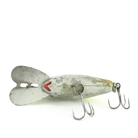 Bill Norman Quarterback Shallow Vobleris, Sidabrinė/Chartreuse, 7g, Glow, #8591