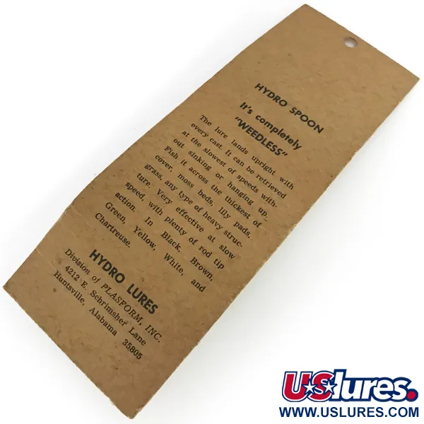 Hydro Lures Hydro Spoon, 14g Balta / Žalia / Raudona, nežolėjanti blizgė #9259