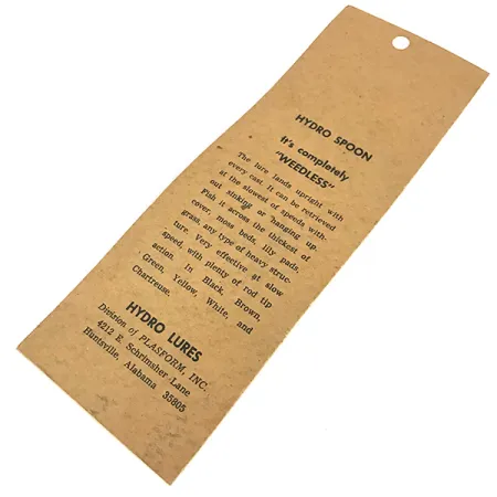 Hydro Lures Weedless Hydro Spoon, 11 g, Juoda, Žolėms atspari vartiklė #8594