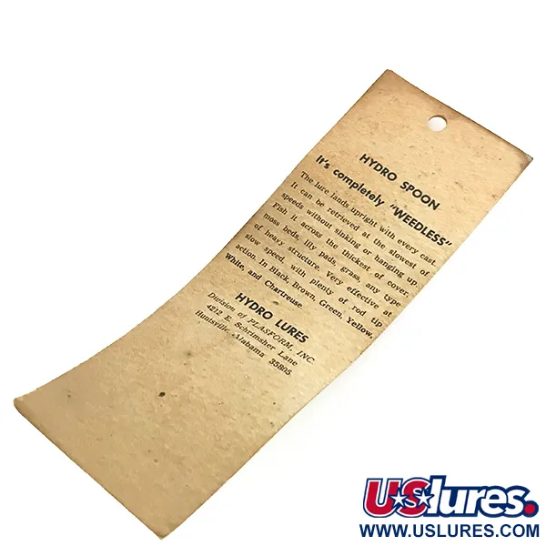 Hydro Lures Weedless Hydro Spoon, Žalia, 17g, Bežolė, #8596