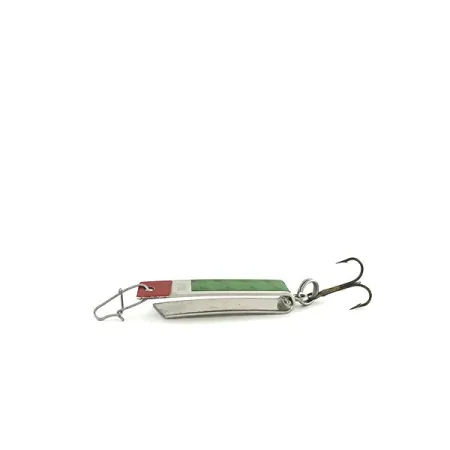 South Bend Super-Duper 502 Blizgė, Nikelis/Raudona/Žalia, 2,5g, #8620