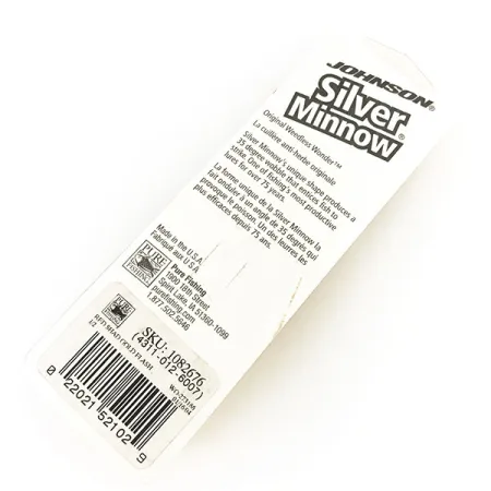 Weedless Johnson Silver Minnow Vartalė, Raudona/Juoda/Aukso, 14g, #8625