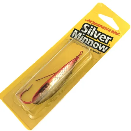 Weedless Johnson Silver Minnow Vartalė, Raudona/Juoda/Aukso, 14g, #8625