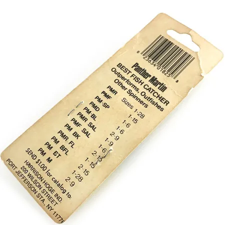 Panther Martin 9 Sukrė, Nikelis, 11g, Be Lankelio, #8626