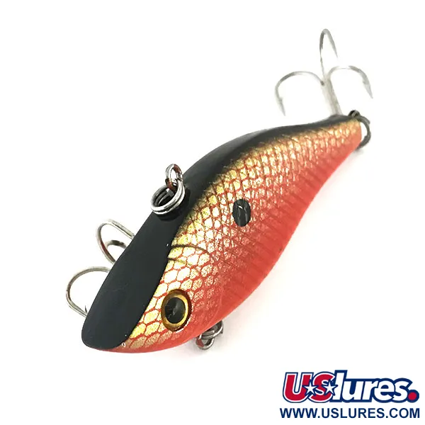 Bass Pro Shops XTS Lipless Crankbait, Raudona/Auksinė, 14g, Barškutis, #8636