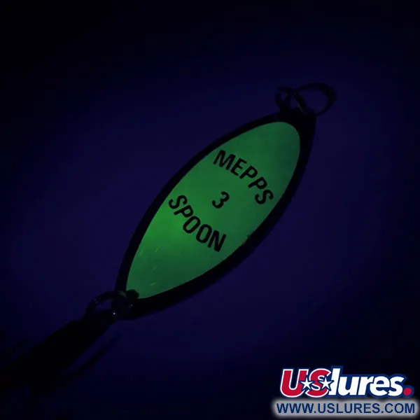 Mepps Spoon 3 Vartiklė, Auksinė/Žalia, 13g, Šviečianti, #8690