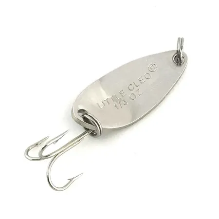 Acme Little Cleo Blizgė, Nikelis / Mėlyna, 3.5g, JAV gamyba, #8694