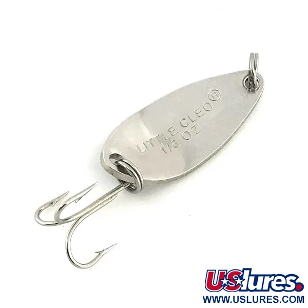 Acme Little Cleo Blizgė, Nikelis / Mėlyna, 3.5g, JAV gamyba, #8694