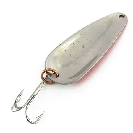 Nebco Aqua Spoon Blizgė, Raudona/Balta/Nikeliuota, 7g, #8703