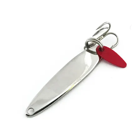 Bay de Noc Swedish Pimple Blizgė, Nikelis, 4.5g, Vertikali, #8730