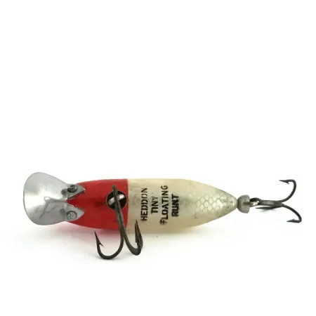 Heddon River Runt Tiny Floating Vobleris, Red Head, 7g, Vintage, #8751