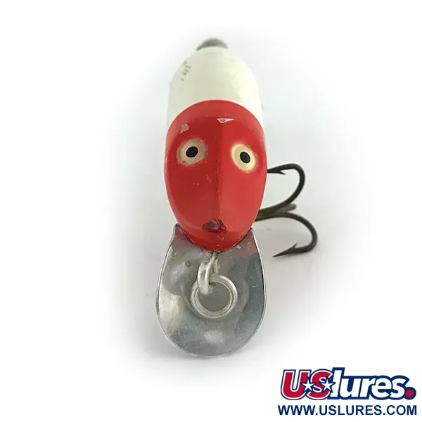 Heddon River Runt Tiny Floating Vobleris, Red Head, 7g, Vintage, #8751