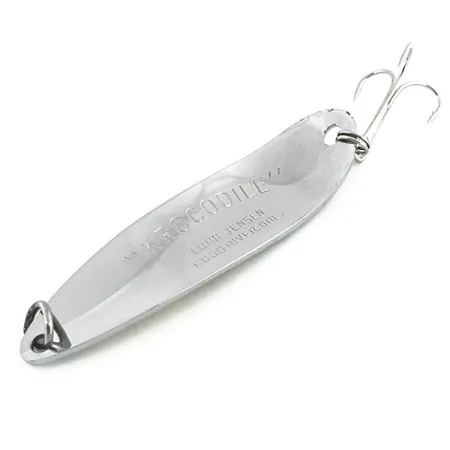 Blizgė Luhr Jensen Krocodile Die #5, Nikelis/Auksinė Holograma, 28g, #8766