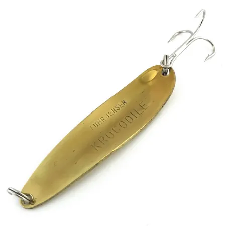 Luhr Jensen Krocodile Die #3 Blizgė, Auksinė, 14g, Holografinė, #8770