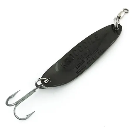 Luhr Jensen Krocodile Die #3 Blizgė, Juoda, 10g, Vintage, #8775