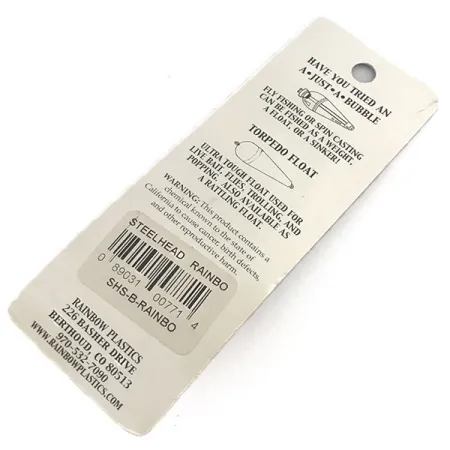 Rainbow Plastics Steelhead UV Blizgė, Rainbow, 14g, UV, #8781