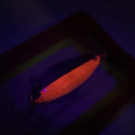 Luhr Jensen Little Jewel Vartiklė, Hammered Brass / Red, 7g, UV, #8789