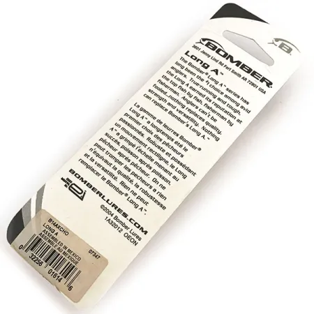 Bomber Long A B14A Vobleris, Auksinė, 9,5g, TX3 Kabliukai, #8791