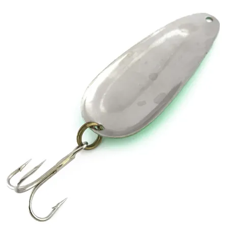 Nebco Aqua Spoon Blizgė, Žalia / Juoda / Nikelis, 16g, #8841