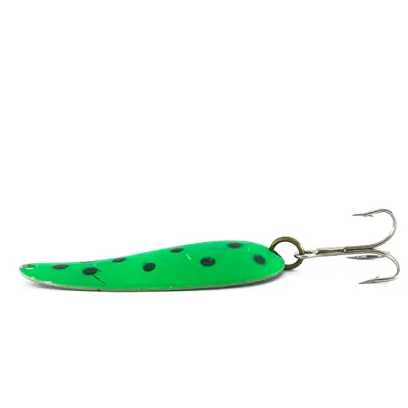 Nebco Aqua Spoon Blizgė, Žalia / Juoda / Nikelis, 16g, #8841