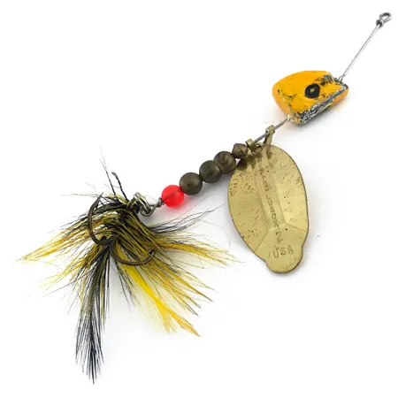 Mepps Lusox 2 Suktukė, Auksinė / Geltona, 17g, Keičiama galvutė, #8858