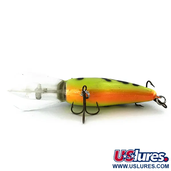 Strike King Pro Model 5XD Giluminis Vobleris, Chartreuse, 18g, Glow, #8865