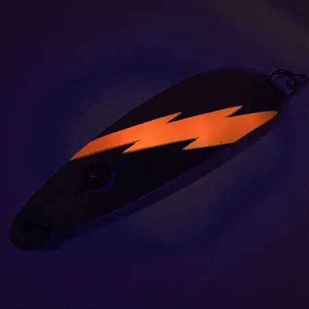 Red Eye Evil Eye UV Blizgė, Nikelis/Oranžinė/Red Eye, 9g, UV, #8872