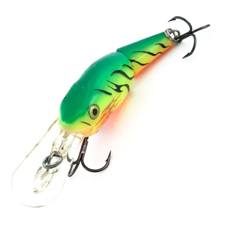 Rapala Shad Rap Jointed RS 04 Vobleris, Fire Tiger, 5g, Suspending, #8884