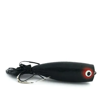 Burke Weedless Popper Paviršinis Masalas, Juodas, 7g, Neužsikabinantis, #8889