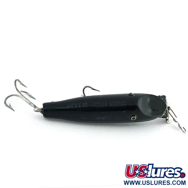 Creek Chub Spinning Pikie Vobleris, Juodas, 6g, Vintage, #8899