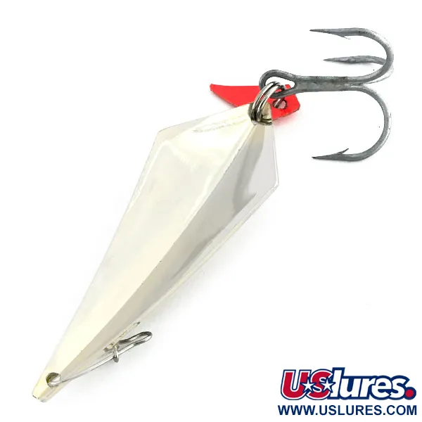 Rebel Arrowhead Blizgė, Sidabras, 10.5g, Deimanto Forma, #8929