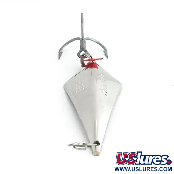 Rebel Arrowhead Blizgė, Sidabras, 10.5g, Deimanto Forma, #8929