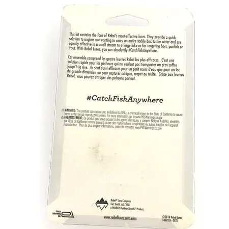 Rebel Ultralight Kit Masalų rinkinys, Mix, 4-5cm, Vintažas, #8930