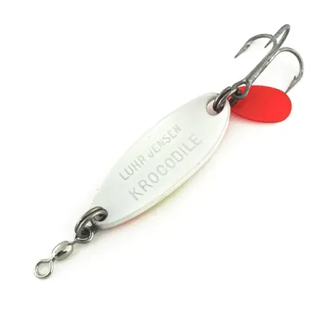 Luhr Jensen Krocodile Vartiklė, Rainbow, 7g, Žalvaris, #8945